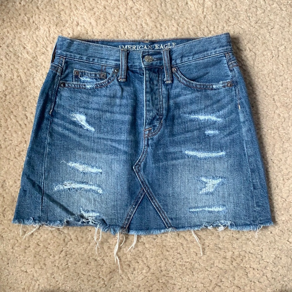 Denim Mini skirt